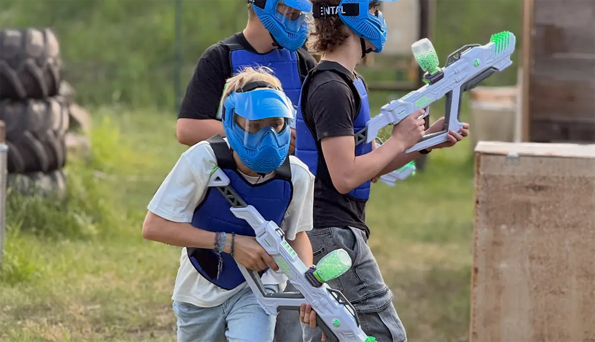 Rozgrywka Gel Blaster w Rancholandzie
